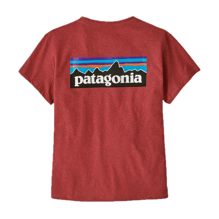 Patagonia Women's P-6 Logo Responsibili-Tee Potters Red Patagonia