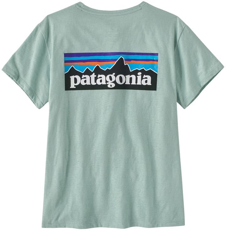 Patagonia Women's P-6 Logo Responsibili-Tee Wispy Green Patagonia