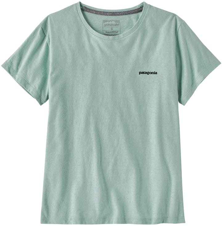 Patagonia Women's P-6 Logo Responsibili-Tee Wispy Green Patagonia