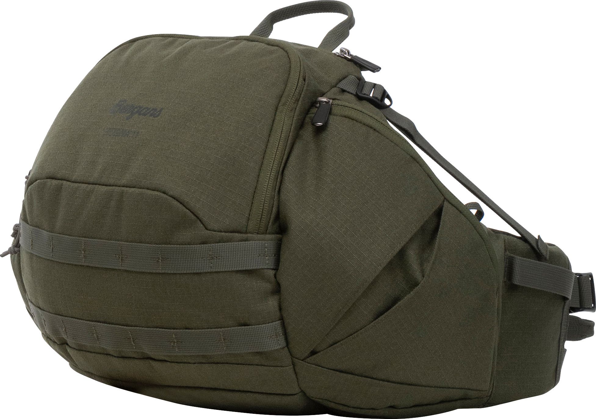 Bergans Hogna Hip Pack 11 Dark Green Mud