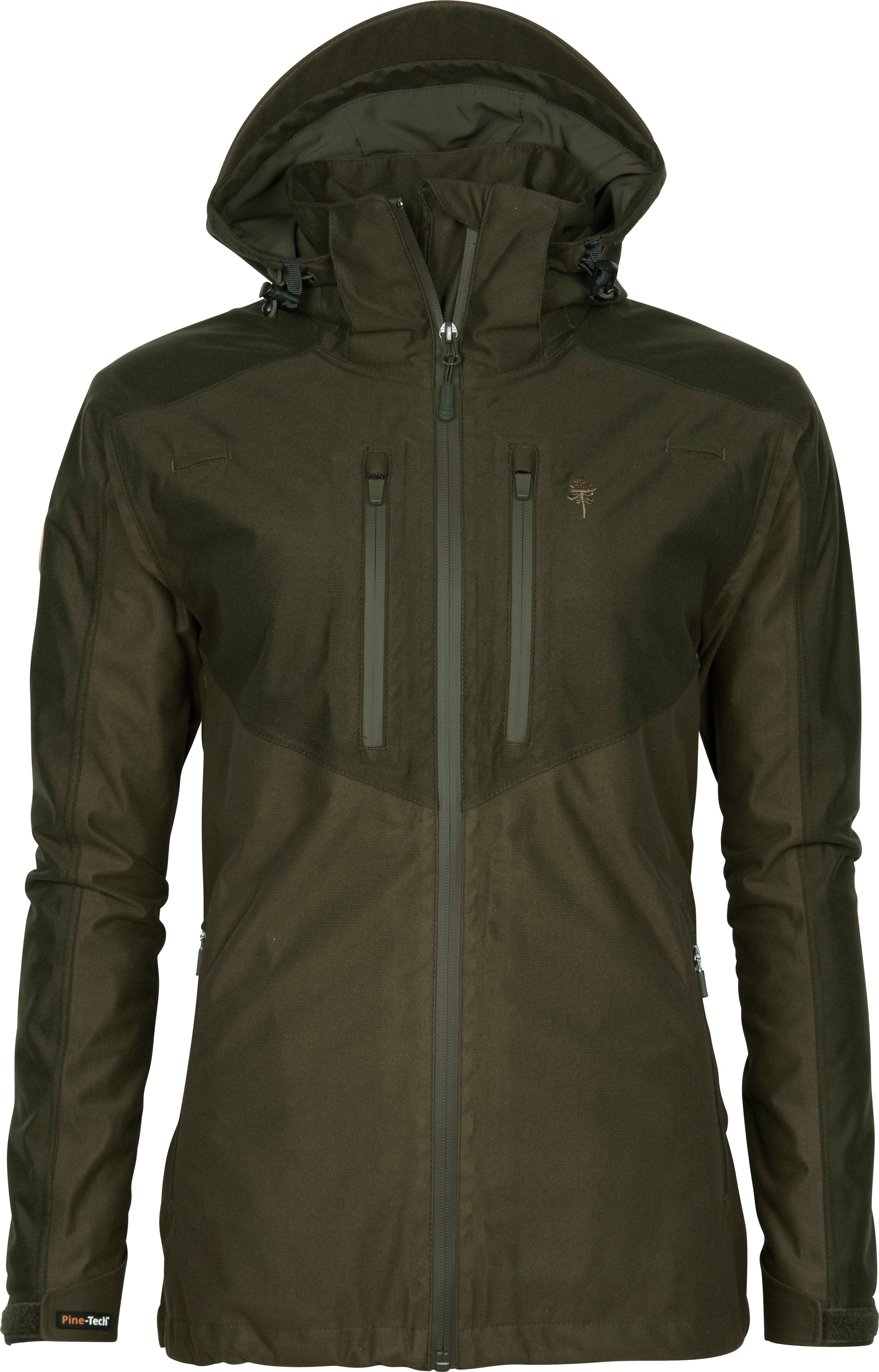 Pinewood Women's Retriever Active Jacket H.Brown/Suede Brown Ovadderade jaktjackor L