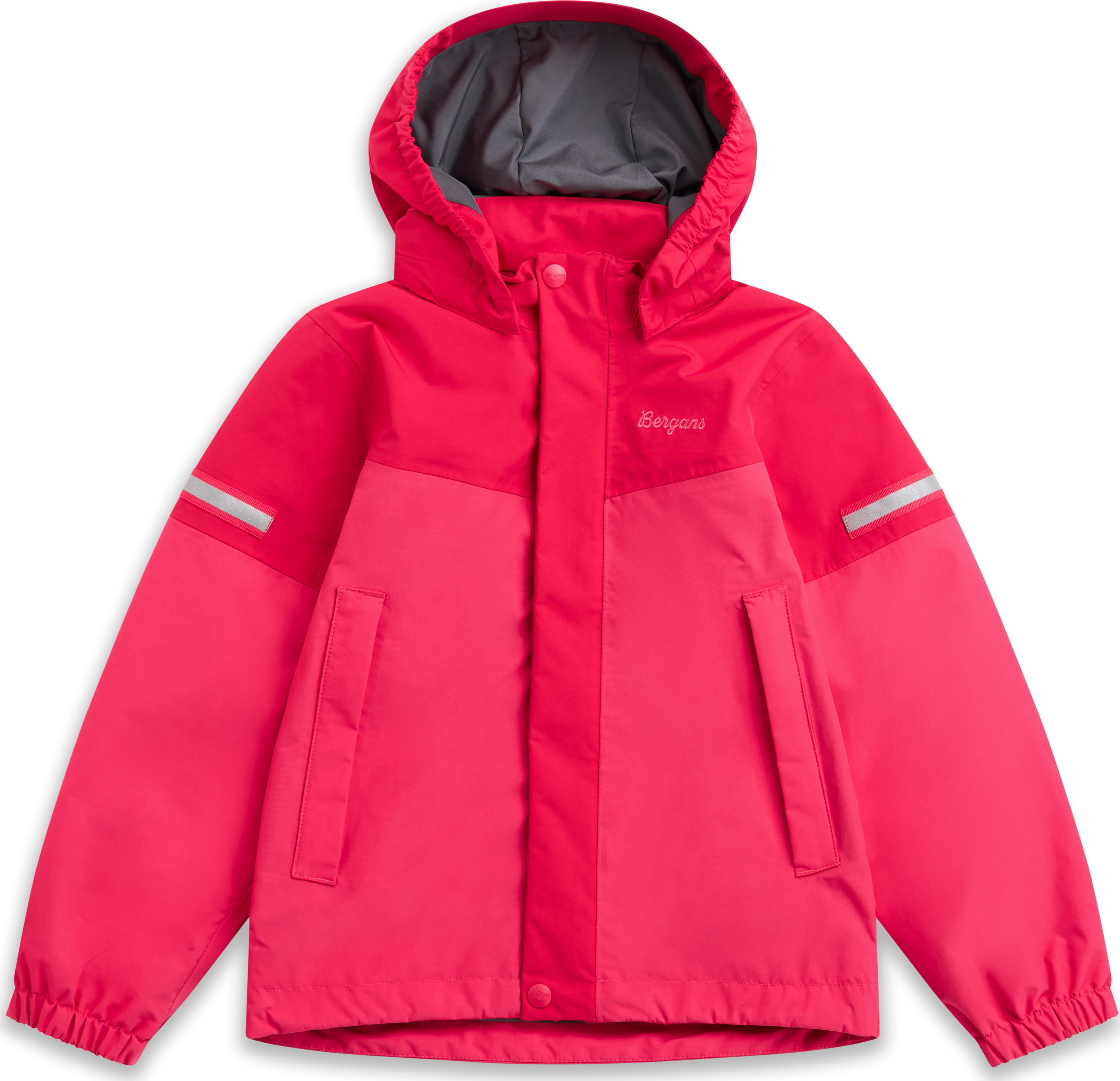 Bergans Kids' Lilletind 2L Shell Jacket Light Alpine Rose/alpine Rose Skalljakker 116