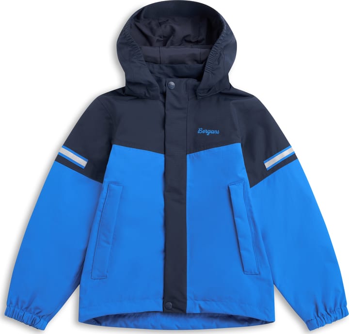 Bergans Kids' Lilletind 2L Shell Jacket Olympic Blue/navy Blue Bergans