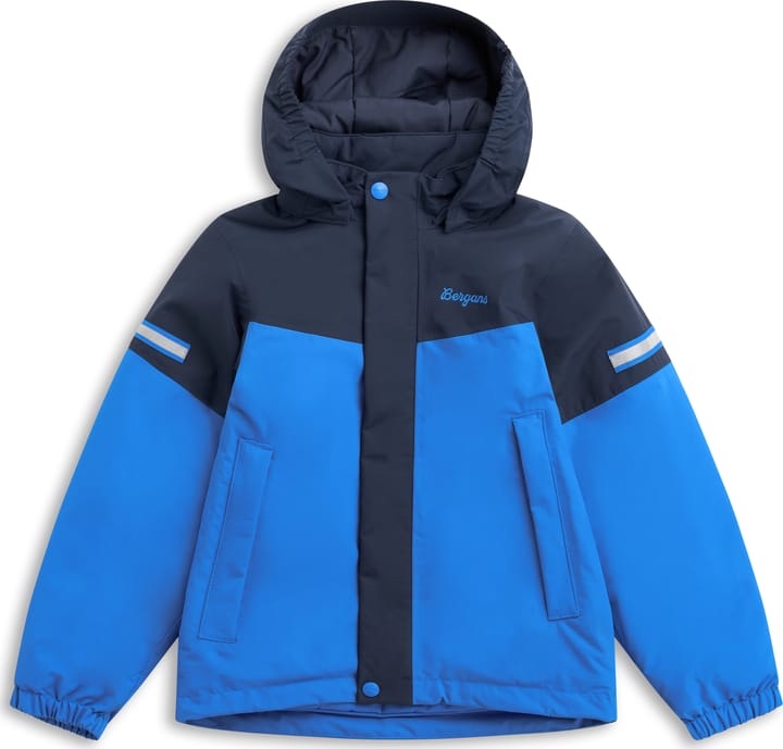 Bergans Kid's Lilletind Insulated Shell Jacket Olympic Blue/navy Blue Bergans