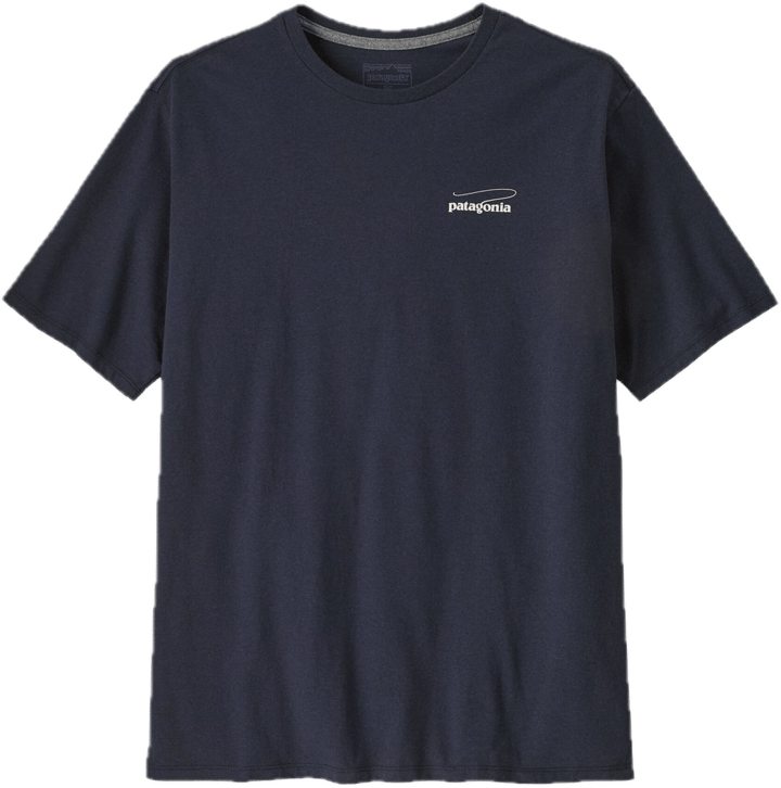 Patagonia M's Casting Logo Responsibili-Tee Smolder Blue Patagonia
