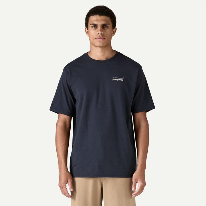 Patagonia M's Casting Logo Responsibili-Tee Smolder Blue Patagonia