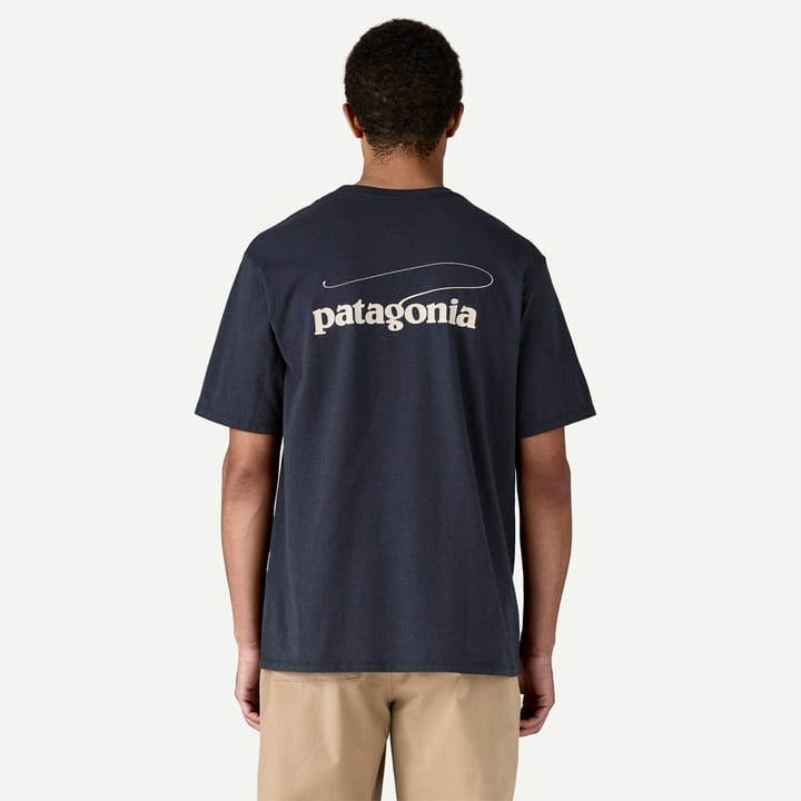 Patagonia M's Casting Logo Responsibili-Tee Smolder Blue Patagonia
