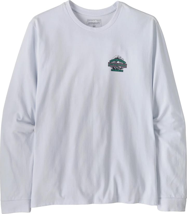 Patagonia Men's Long-Sleeved Great Waves Responsibili-Tee Fiber White Patagonia