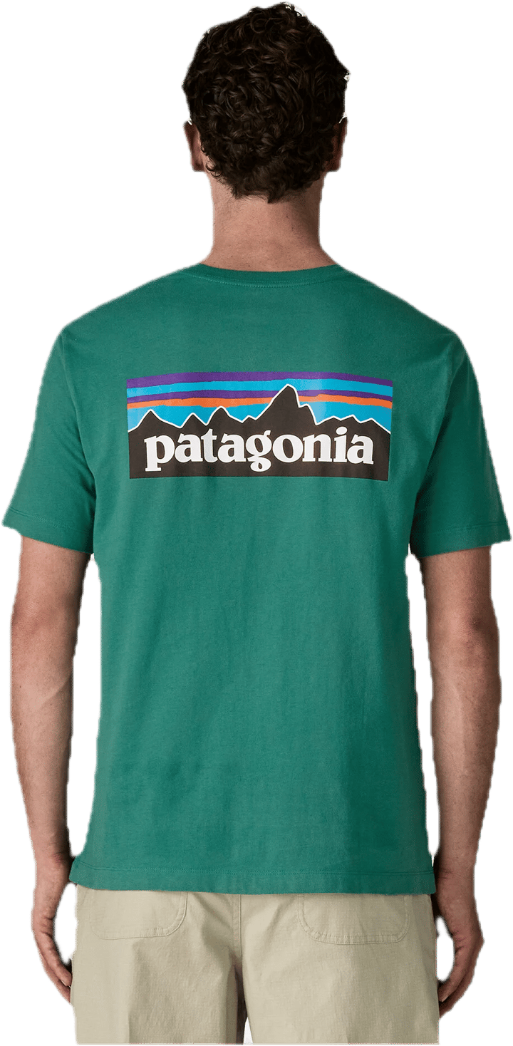 Patagonia M'S P-6 Logo T-Shirt Coal Orange Patagonia