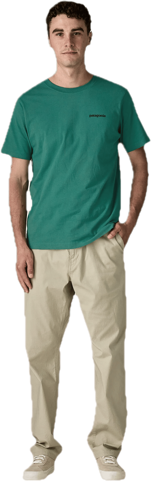 Patagonia M'S P-6 Logo T-Shirt Shore Blue Patagonia