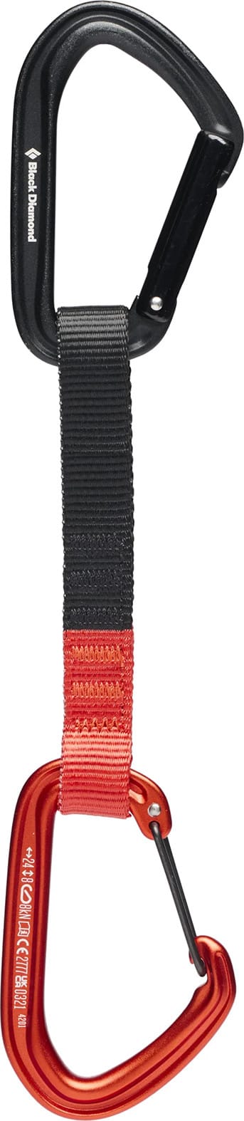 Black Diamond Hotforge Hybrid Quickdraw 16 Cm Octane