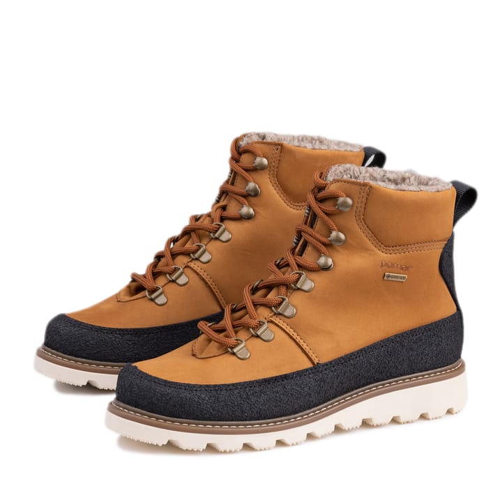 Pomar Women's Kerttu GORE-TEX Ankle Boot Tan Nub/Pu/Wht.Sole Pomar