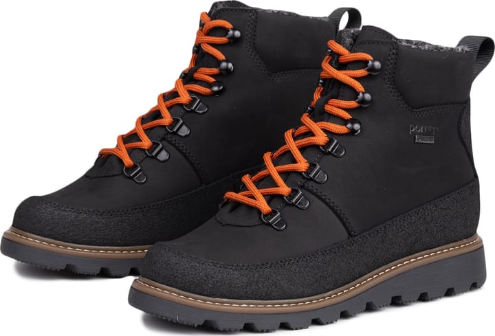 Pomar Women's Kerttu GORE-TEX Ankle Boot Black nub/PU/Black sole Pomar