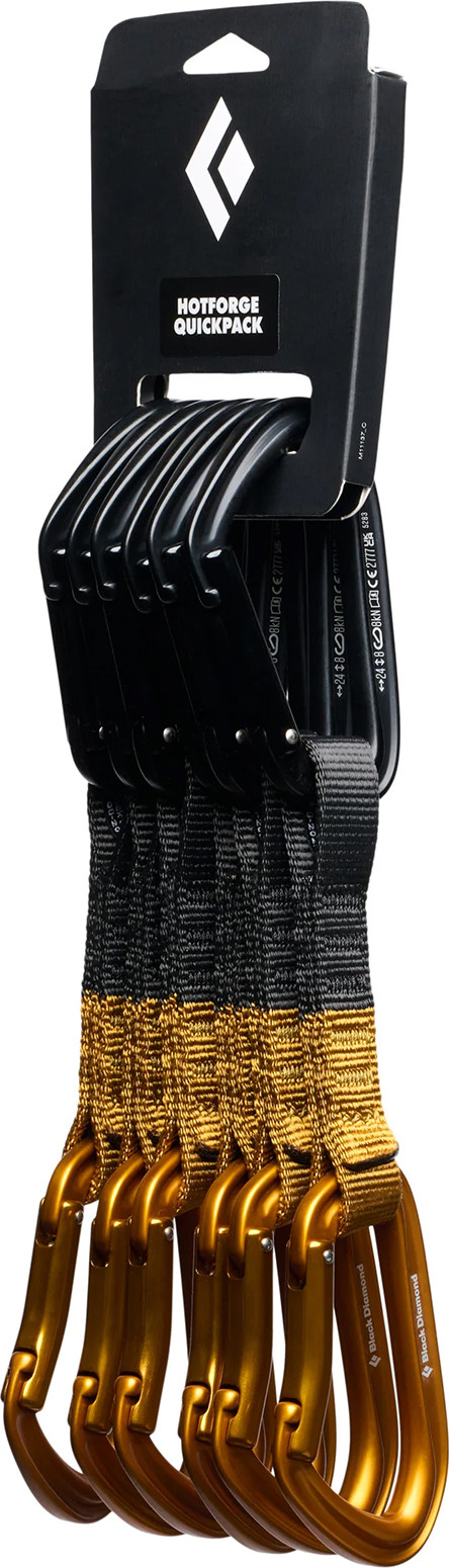Black Diamond Hotforge Quickpack 12 Cm Quickdraw 6 Enheter