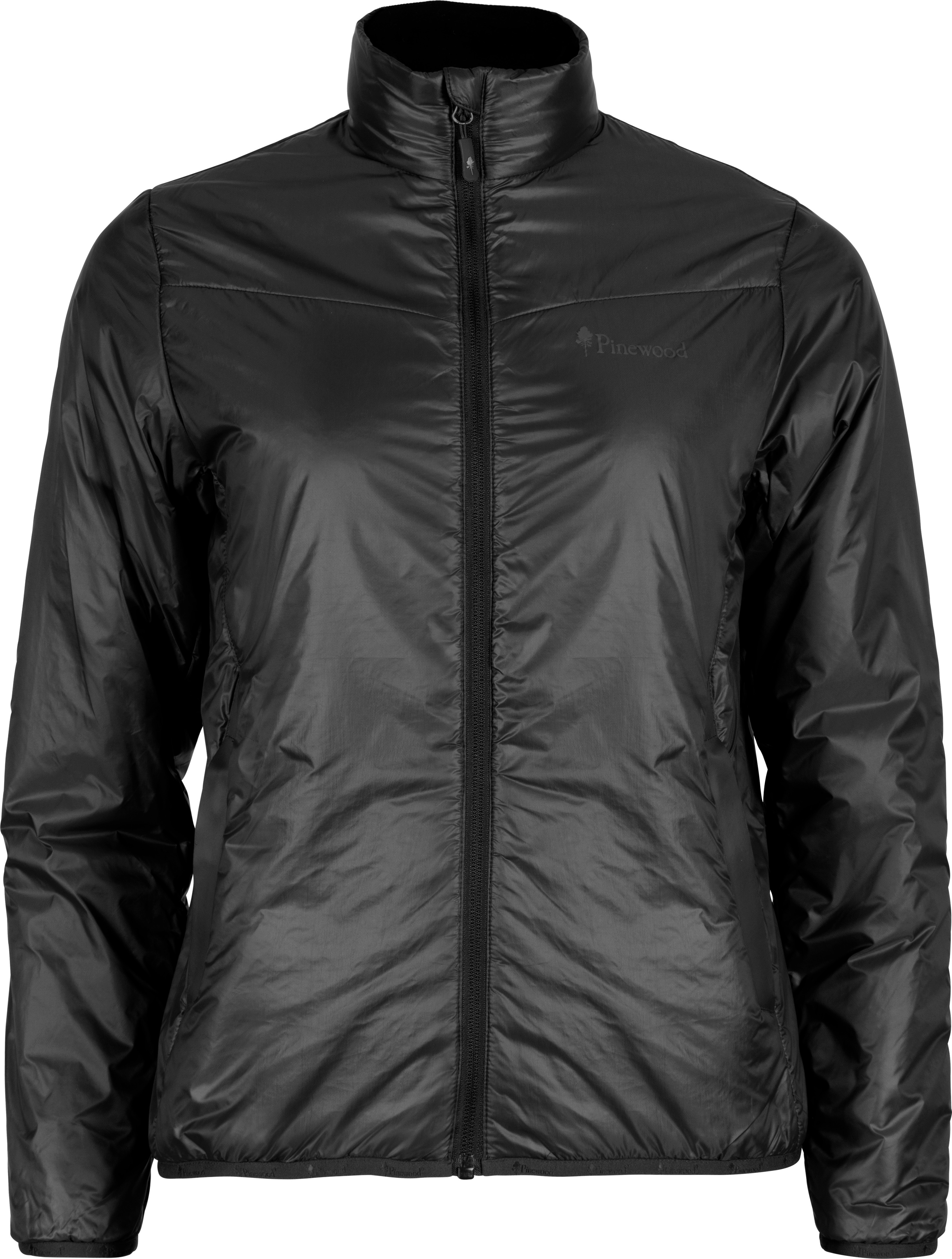Pinewood Women's Wool Insulated Midlayer Jacket Black Ovadderade vardagsjackor S