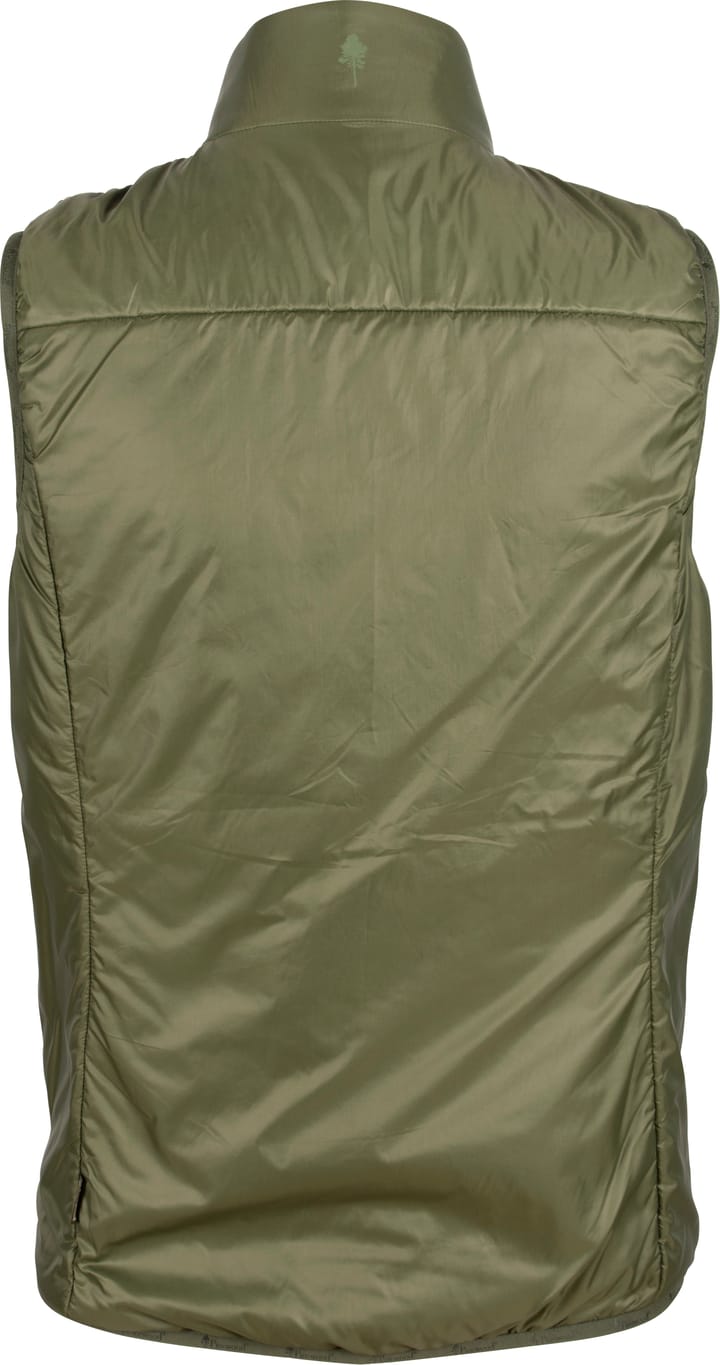 Pinewood Women's Wool Insulated Midlayer Vest Moss Green Pinewood