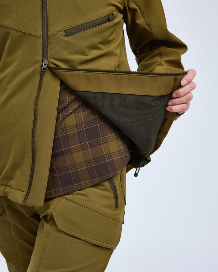 Pinewood Women's Furudal Hunters Hybrid Stretch Jacket Olive Green Pinewood