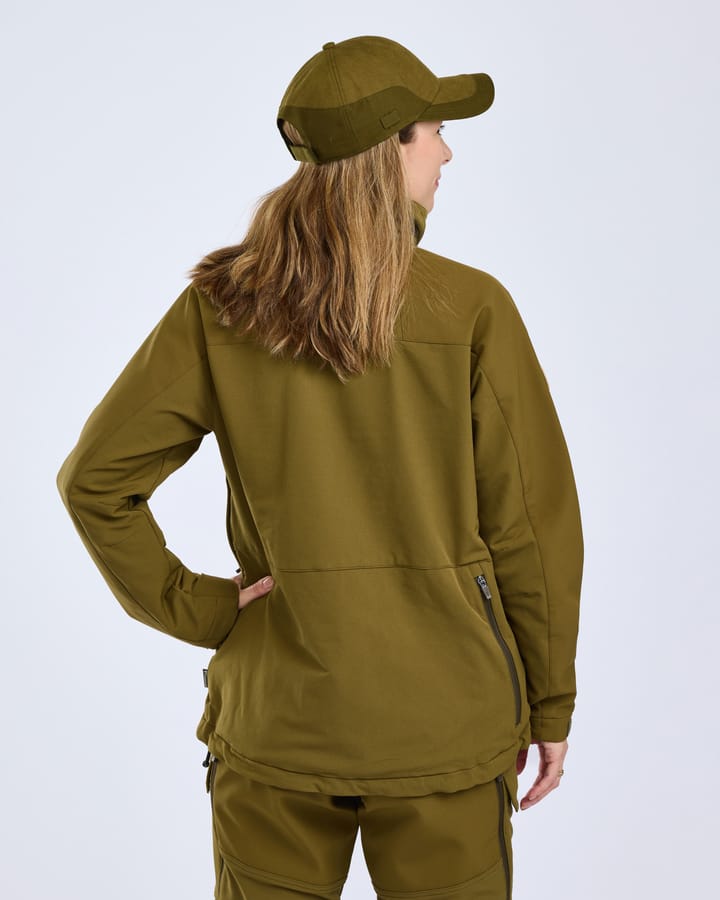 Pinewood Women's Furudal Hunters Hybrid Stretch Jacket Olive Green Pinewood