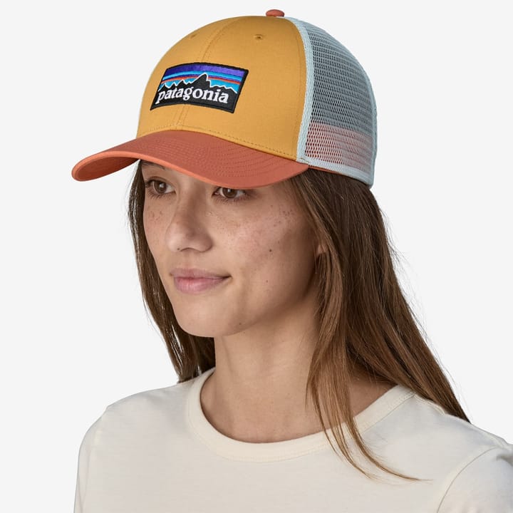 Patagonia P-6 Logo Lopro Trucker Hat Pufferfish Gold Patagonia