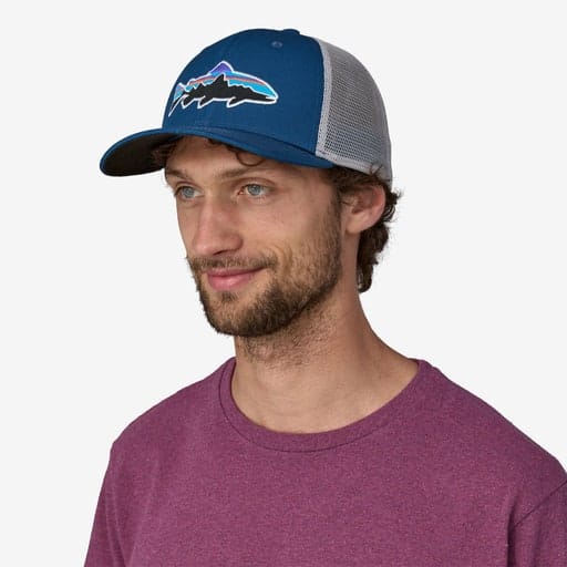 Patagonia Fitz Roy Trout Trucker Hat Lagom Blue Patagonia