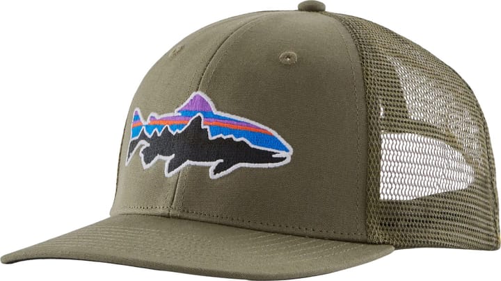 Patagonia Fitz Roy Trout Trucker Hat Basin Green Patagonia Patagonia Fitz Roy Trout Trucker Hat Basin Green Patagonia