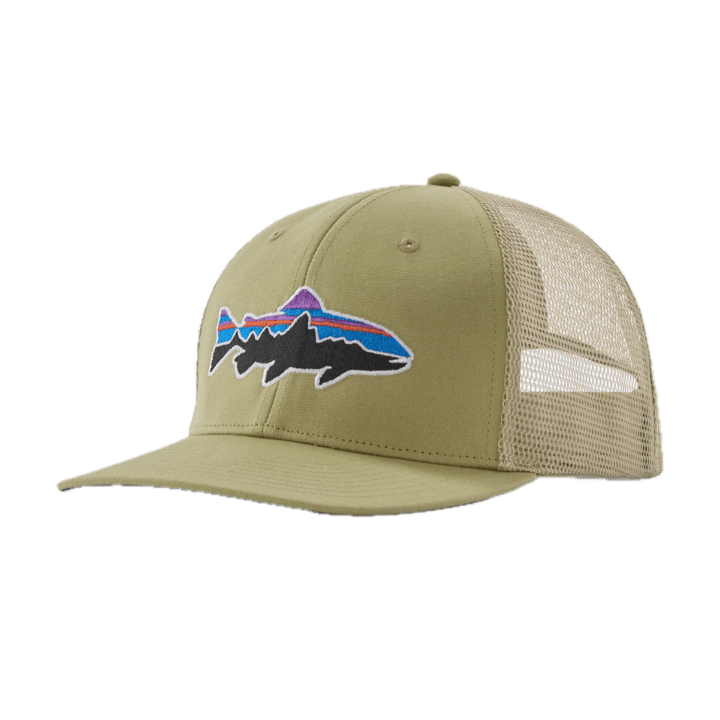 Patagonia Fitz Roy Trout Trucker Hat Gumtree Green Patagonia