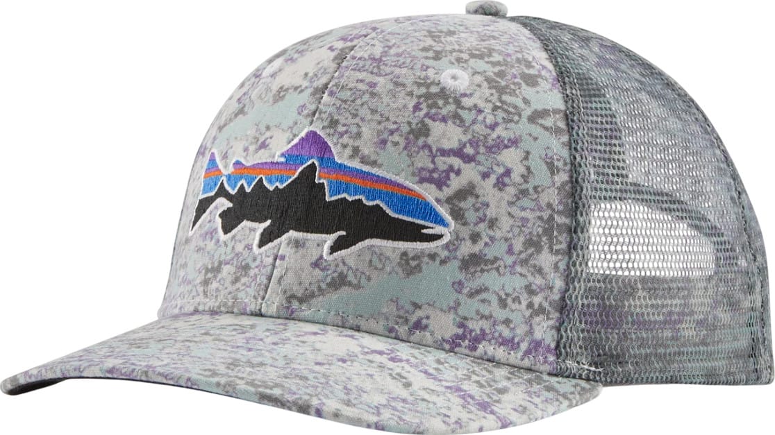 Patagonia Fitz Roy Trout Trucker Hat Rock Wash: Thermal Blue