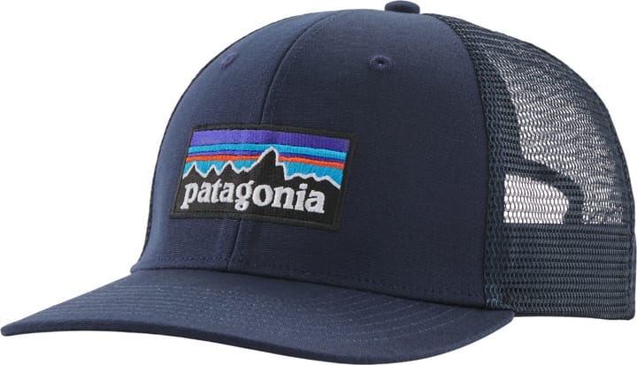 Patagonia P-6 Logo Trucker Hat New Navy Patagonia