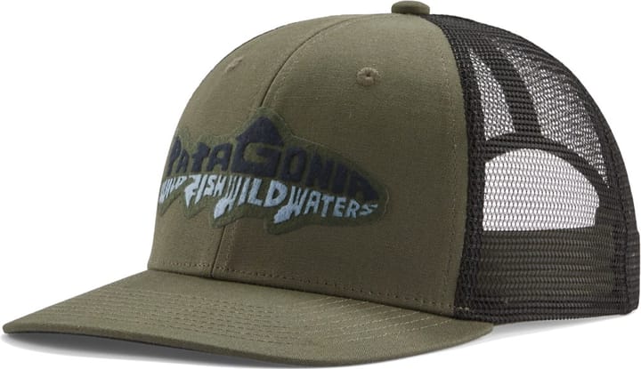 Patagonia Take a Stand Trucker Hat Wild Waterline: Basin Green Patagonia Patagonia Take a Stand Trucker Hat Wild Waterline: Basin Green Patagonia