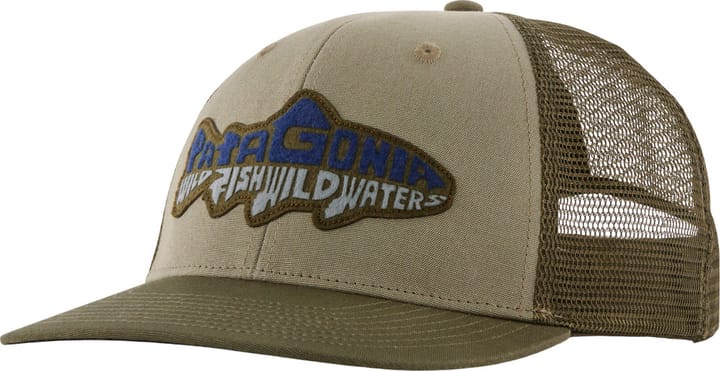 Patagonia Take a Stand Trucker Hat Wild Waterline: River Rock Green Patagonia