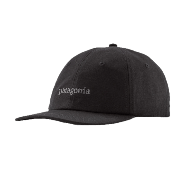 Patagonia Fitz Roy Icon Trad Cap Text Logo: Ink Black Patagonia