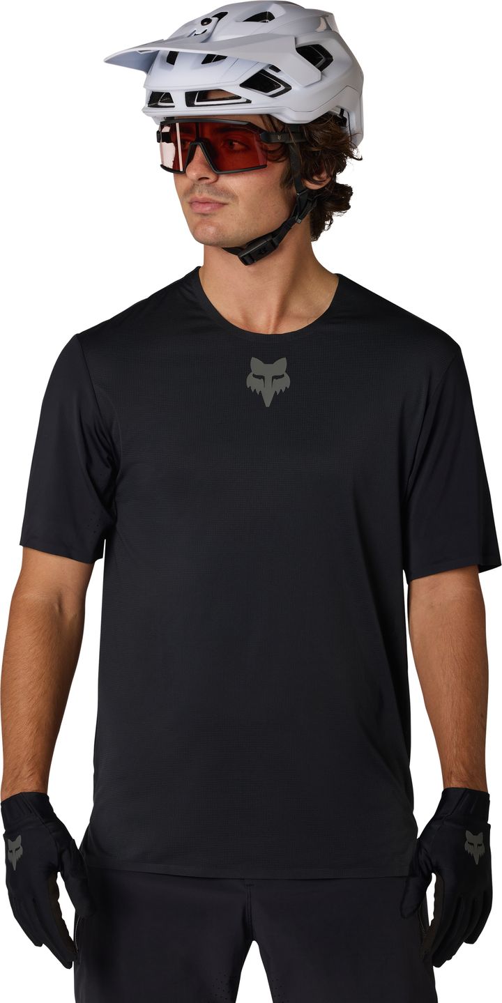 Fox Men's Flexair Short Sleeve Jersey Black Fox