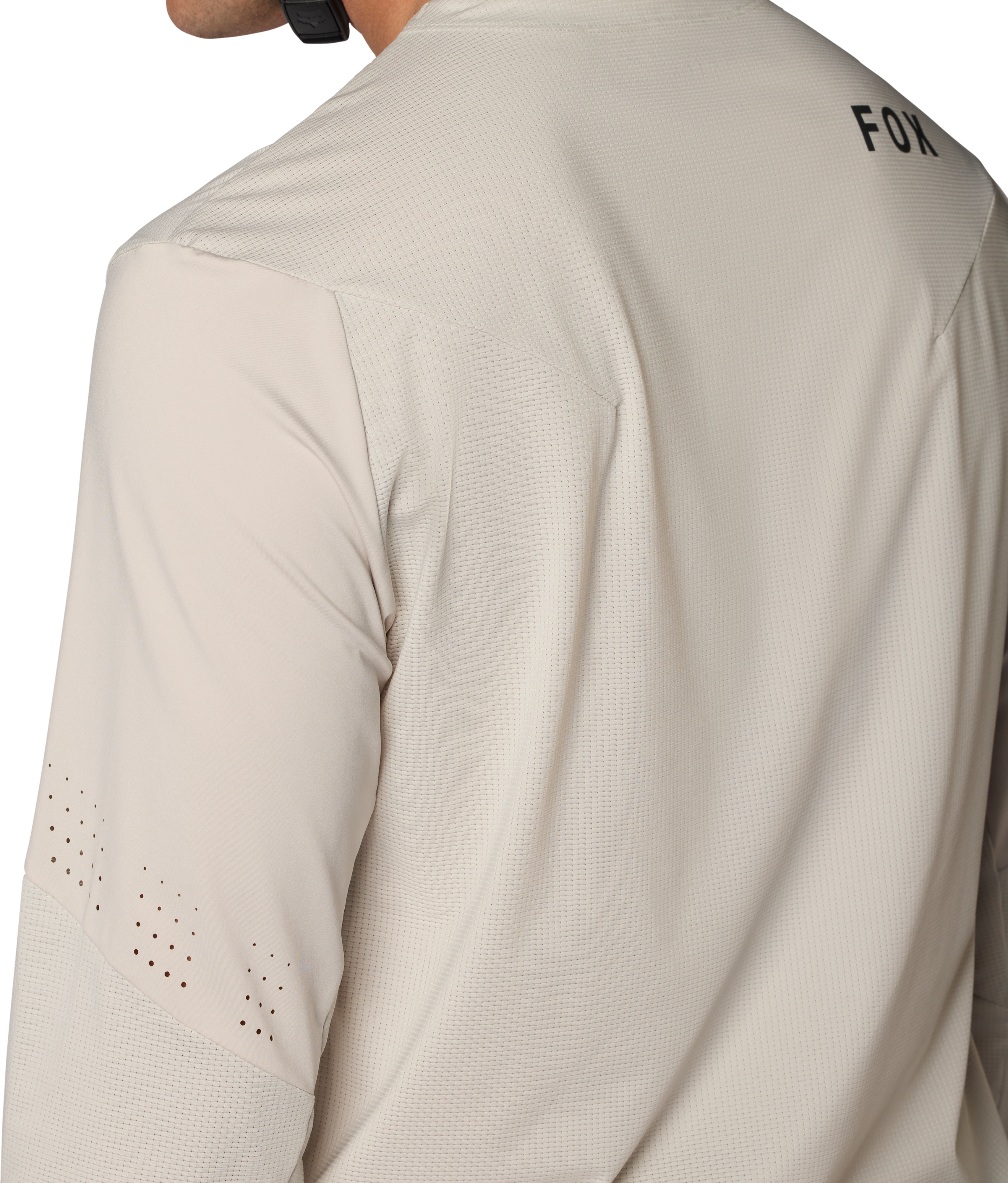 Fox Men's Flexair Long Sleeve Jersey Chalk | Buy Fox Men's Flexair