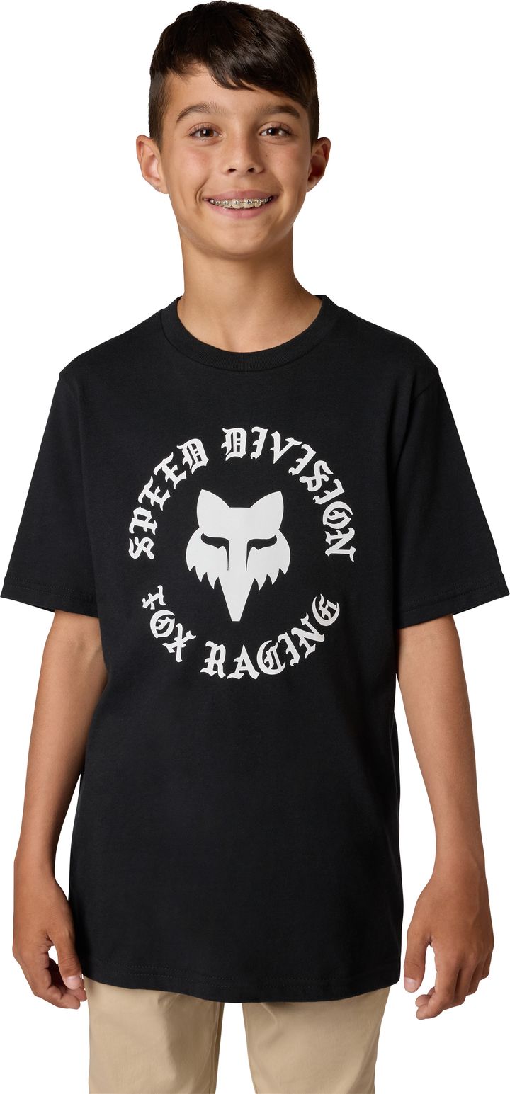 Fox Youth Badge Tee Ultra Black Fox