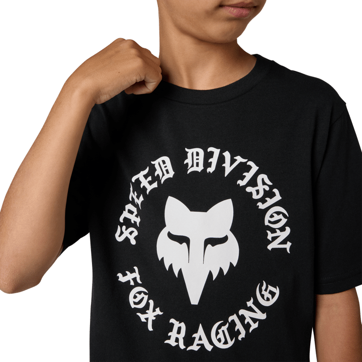 Fox Youth Badge Tee Ultra Black Fox