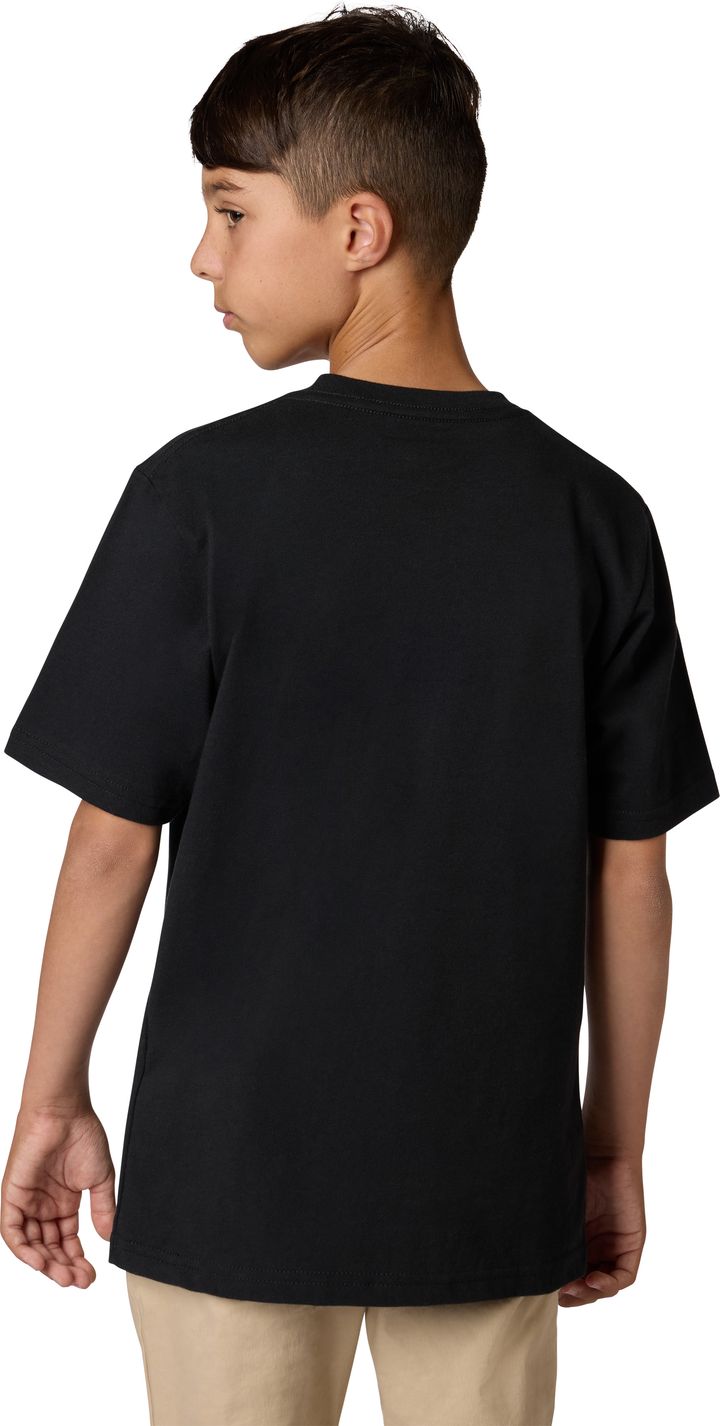 Fox Youth Image Print Tee Ultra Black Fox