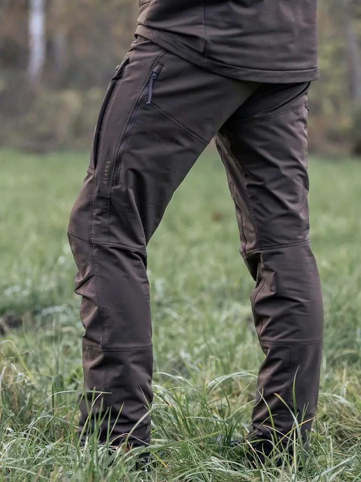 Alaska 1795 Chaser Ms Stretch Pants Solid Brown Alaska 1795