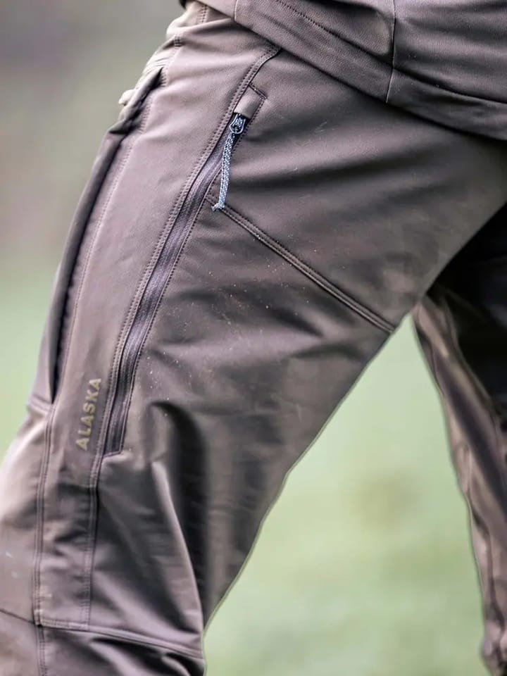 Alaska 1795 Chaser Ms Stretch Pants Solid Brown Alaska 1795
