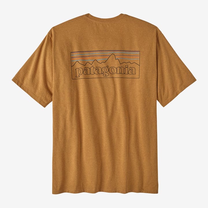 Patagonia Men's P-6 Logo Responsibili-Tee P-6 Outline: Golden Caramel Patagonia Patagonia Men's P-6 Logo Responsibili-Tee P-6 Outline: Golden Caramel Patagonia