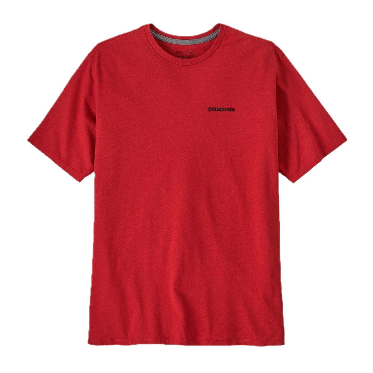 Patagonia Men's P-6 Logo Responsibili-Tee Amanita Red