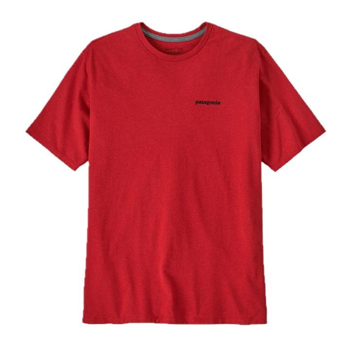 Patagonia Men's P-6 Logo Responsibili-Tee Amanita Red Patagonia