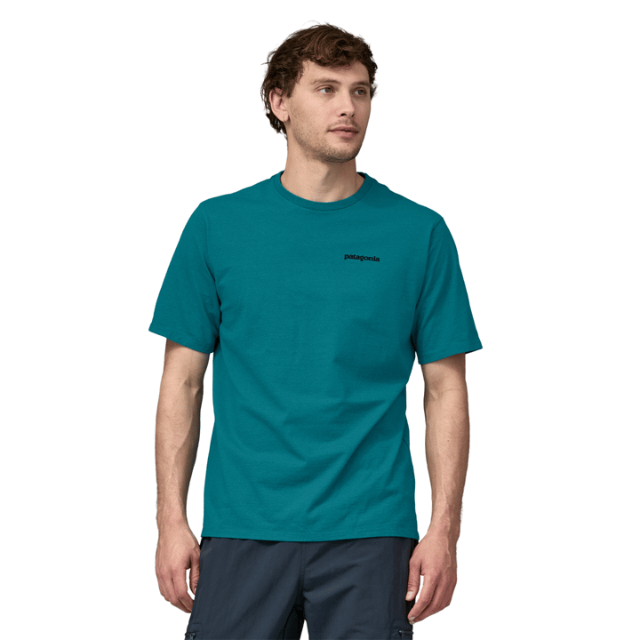 Patagonia M's P-6 Logo Responsibili-Tee Belay Blue Patagonia
