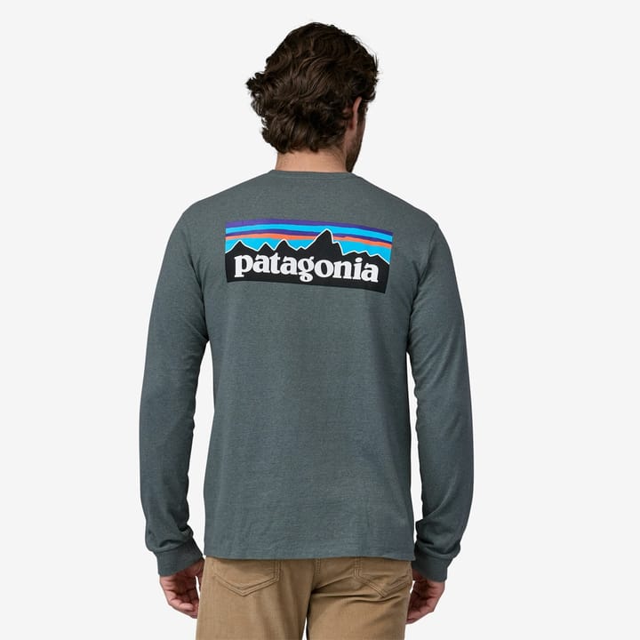 Patagonia M's L/S P-6 Logo Responsibili-Tee Nouveau Green Patagonia Patagonia M's L/S P-6 Logo Responsibili-Tee Nouveau Green Patagonia