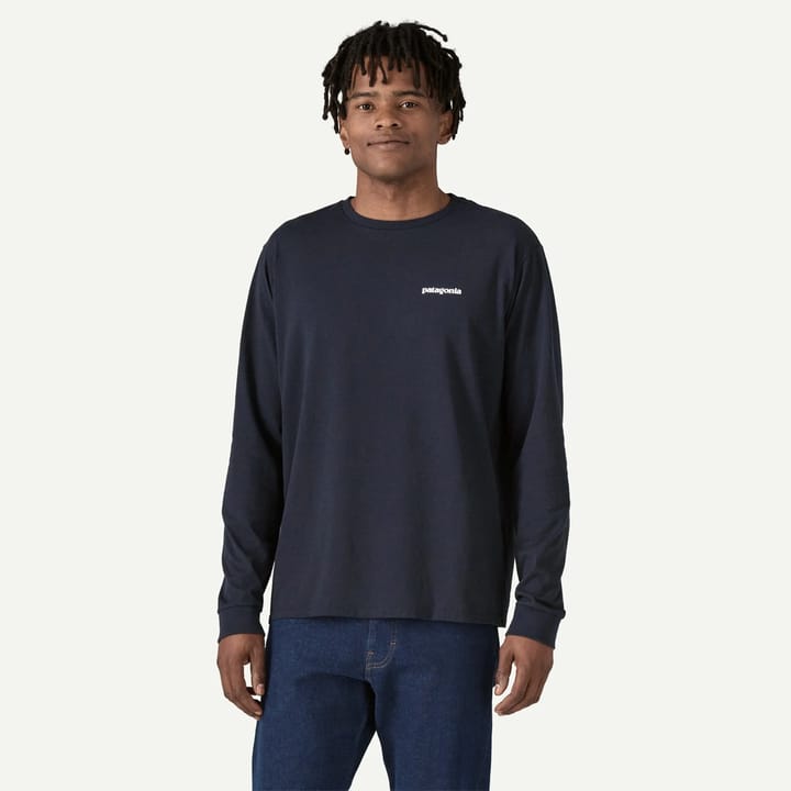 Patagonia M'S L/S P-6 Logo Responsibili-Tee Berry Fig Patagonia