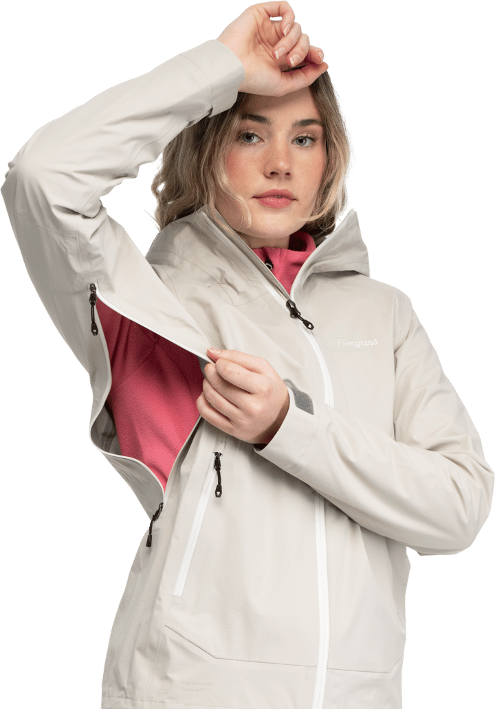 Bergans Women's Essentials 3L Shell Jacket Coastal Sand Bergans