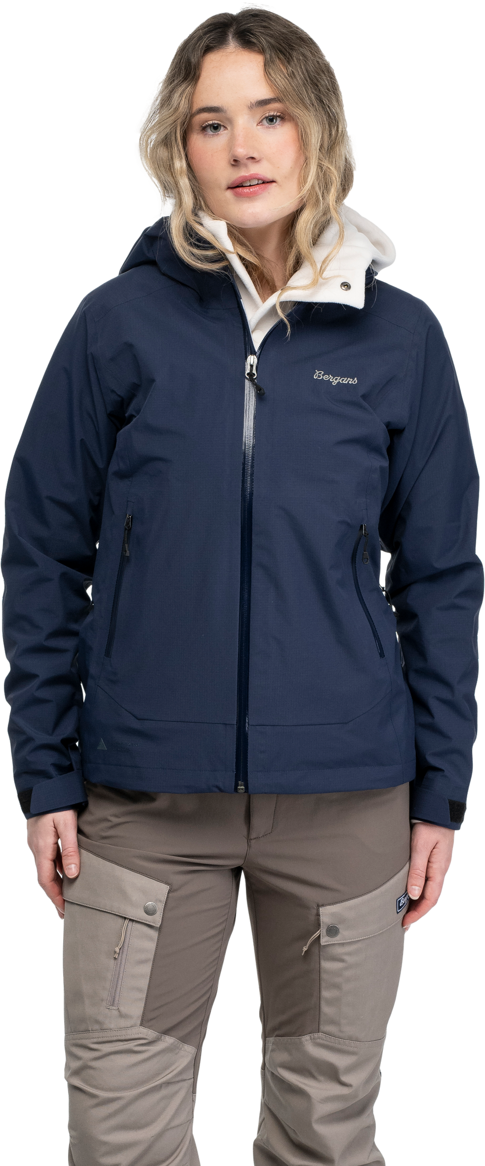 Bergans Women's Essentials 3L Shell Jacket Navy Blue