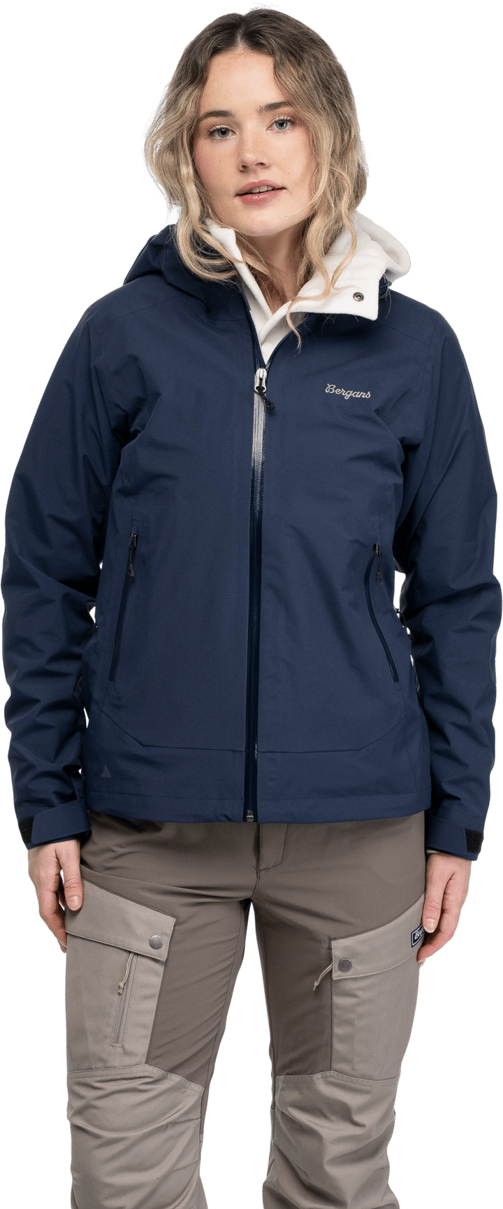 Bergans Women's Essentials 3L Shell Jacket Navy Blue Bergans