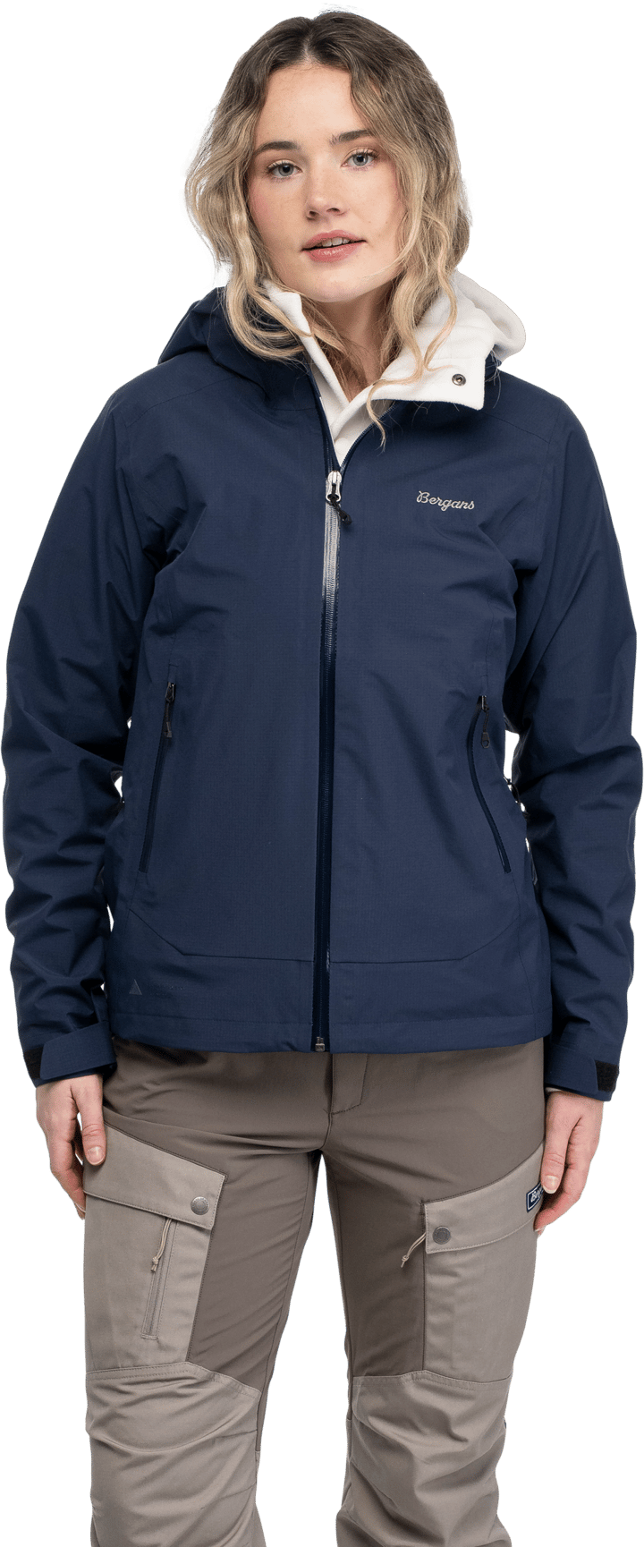 Bergans Women's Essentials 3L Shell Jacket Navy Blue Bergans