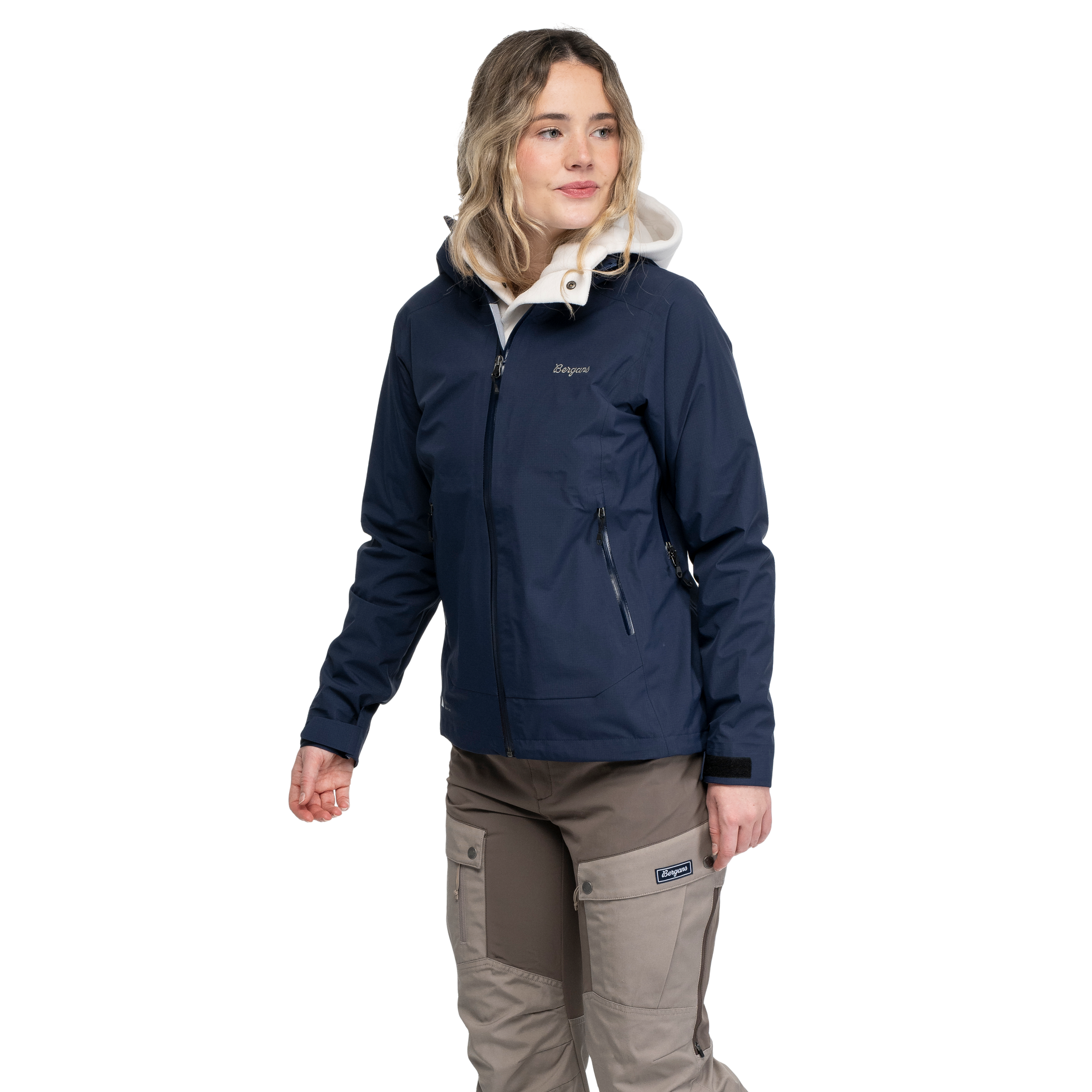 Bergans Women's Essentials 3L Shell Jacket Navy Blue