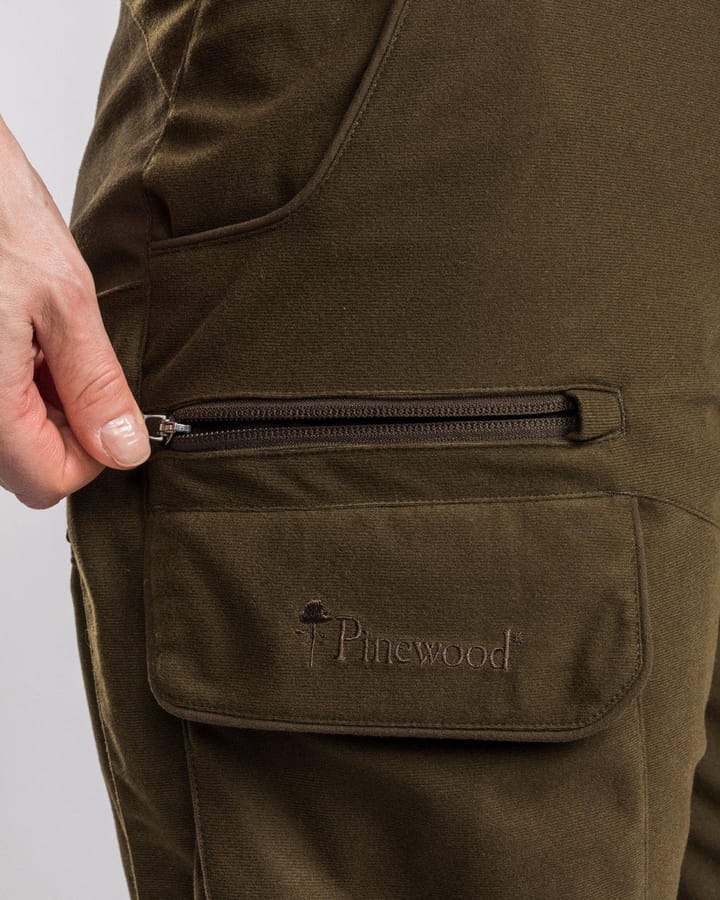 Pinewood Women's Småland Forest Trousers Hunting Green Pinewood